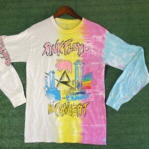 Pink Floyd Long Sleeve Tie Dye M